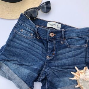 abercrombie girls shorts